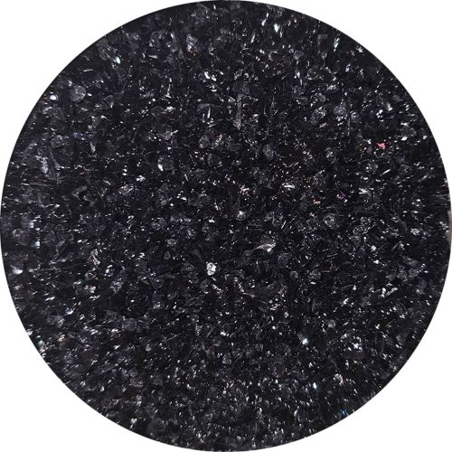 WF9547-Wissmach Glass Frit Medium Black Opal 96-02 1Lb. - 96 COE