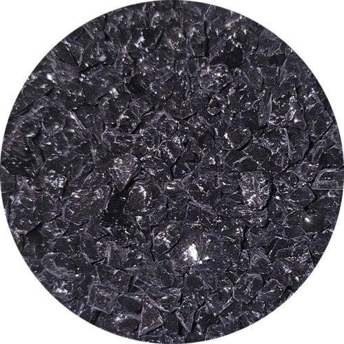 WF9548-Wissmach Glass Frit Coarse Black Opal 96-02 1Lb. - 96 COE