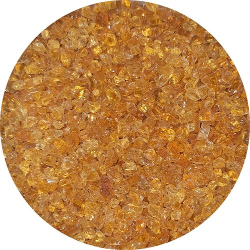 WF9565-Wissmach Glass Frit Coarse Honey Trans. 96-11 1Lb. - 96 COE