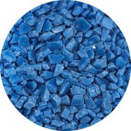 WF9570-Wissmach Glass Frit Coarse Reactive Blue Opal 96-14 1Lb. - 96 COE