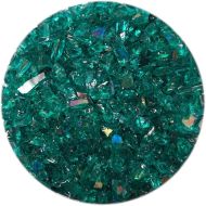 WF9575-Wissmach Glass Frit Coarse Emerald Coast Trans. 96-18 1Lb. - 96 COE