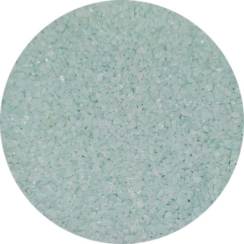 WF9579-Wissmach Glass Frit Medium Pale Green Opal 96-06 1Lb. - 96 COE