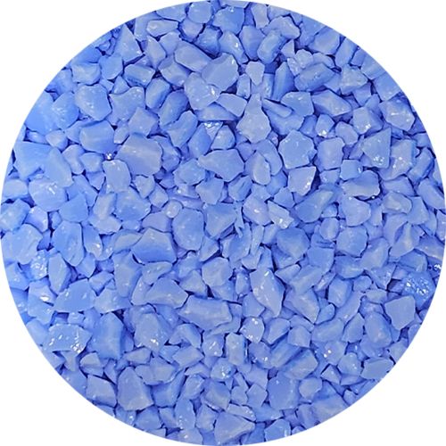 WF9619-Wissmach Glass Frit Coarse Superior Blue Opal 96-05 1Lb. - 96 COE