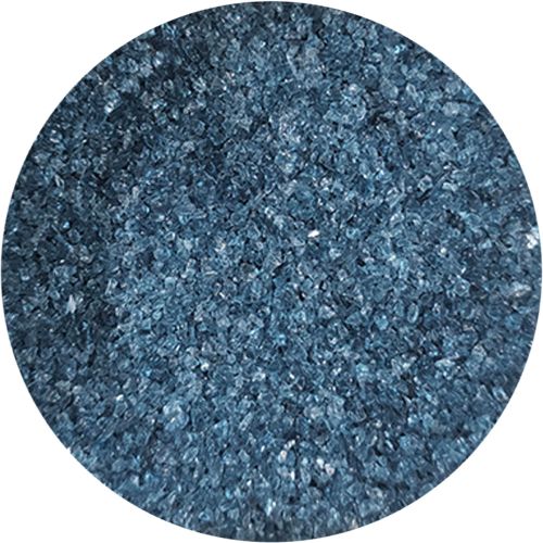 WF9628-Wissmach Glass Frit Medium Steel Blue Opal 96-47 1Lb. - 96 COE