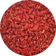 WF9642-Wissmach Glass Frit Coarse Orange/Red Opal Striker 96-40 1Lb. - 96 COE