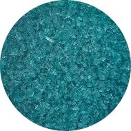 WF9651-Wissmach Glass Frit Medium Turquoise Green Trans. 96-50 1Lb. - 96 COE