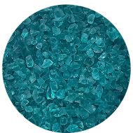 WF9652-Wissmach Glass Frit Coarse Turquoise Green Trans. 96-50 1Lb. - 96 COE