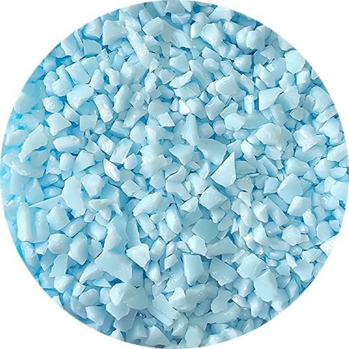 WF9682-Wissmach Glass Frit Coarse Sky Blue Opal 96-71 1Lb. - 96 COE