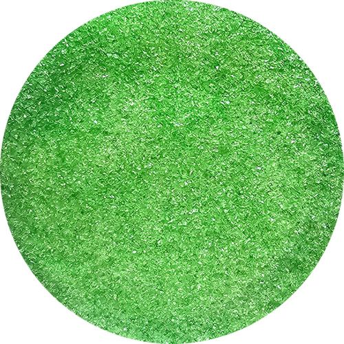 WF9695-Wissmach Glass Frit Fine Fusible Irish Green Trans. 96-343 1Lb. - 96 COE