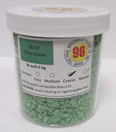 WF9518-Frit 96 Coarse Olive Green Opal #96-07