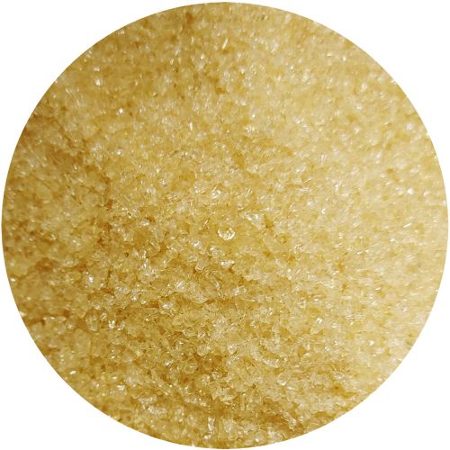 Y960270M4-Youghiogheny Frit Medium Champagne Transparent 4oz Jar - 96 COE (#270)