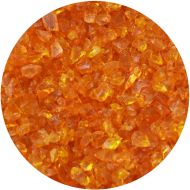 Y960905M4-Youghiogheny Frit Medium Orange Transparent 4oz Jar - 96 COE (#905)