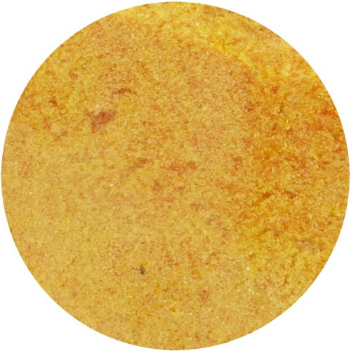 Y960905P4-Youghiogheny Frit Powder Orange Transparent 4oz Jar - 96 COE (#905)